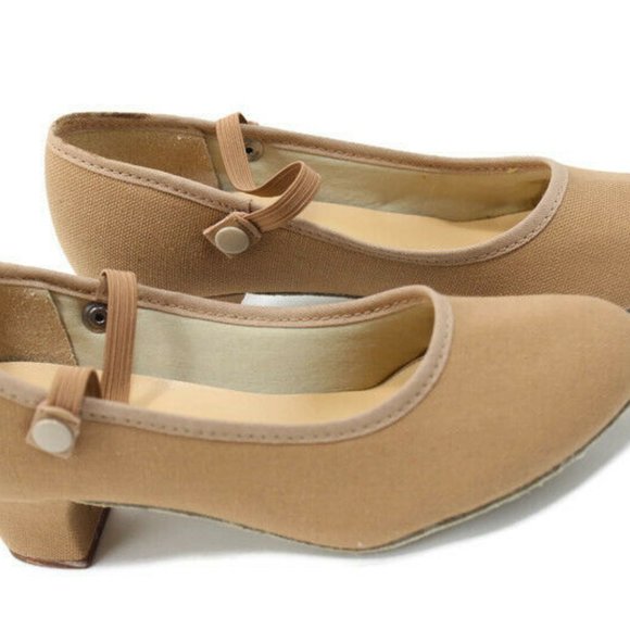 So Danca Canvas R002 M Caramel Dance Shoes - Picture 4 of 8